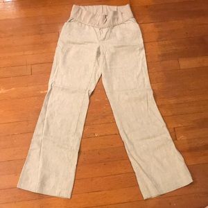 Linen Maternity pants